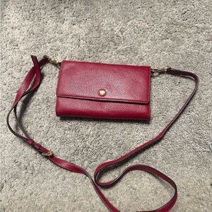 Michael Kors Red Crossbody Bag